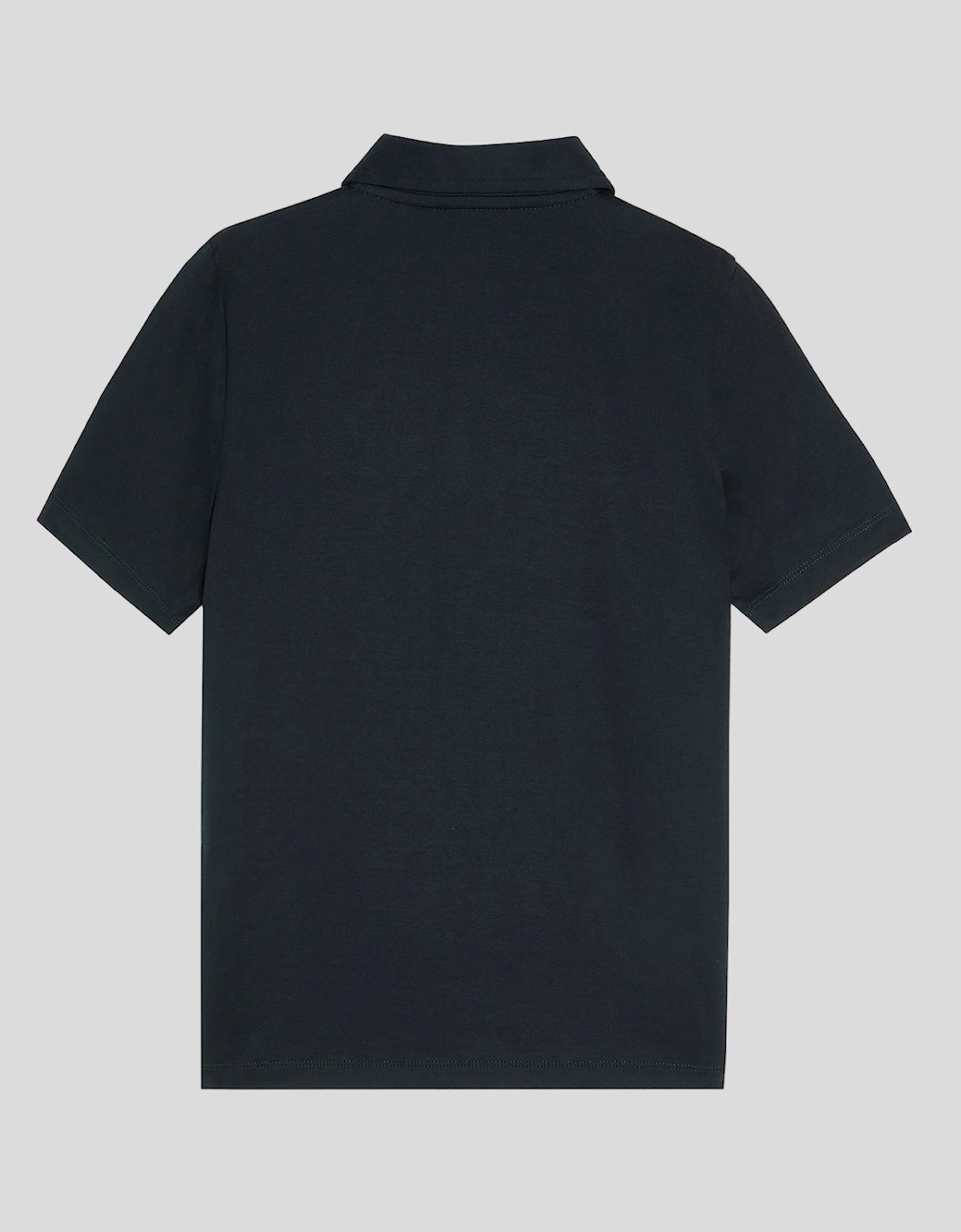 Mercerised Cotton Tonal Polo Shirt