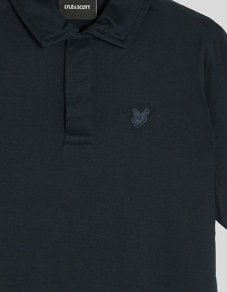 Mercerised Cotton Tonal Polo Shirt