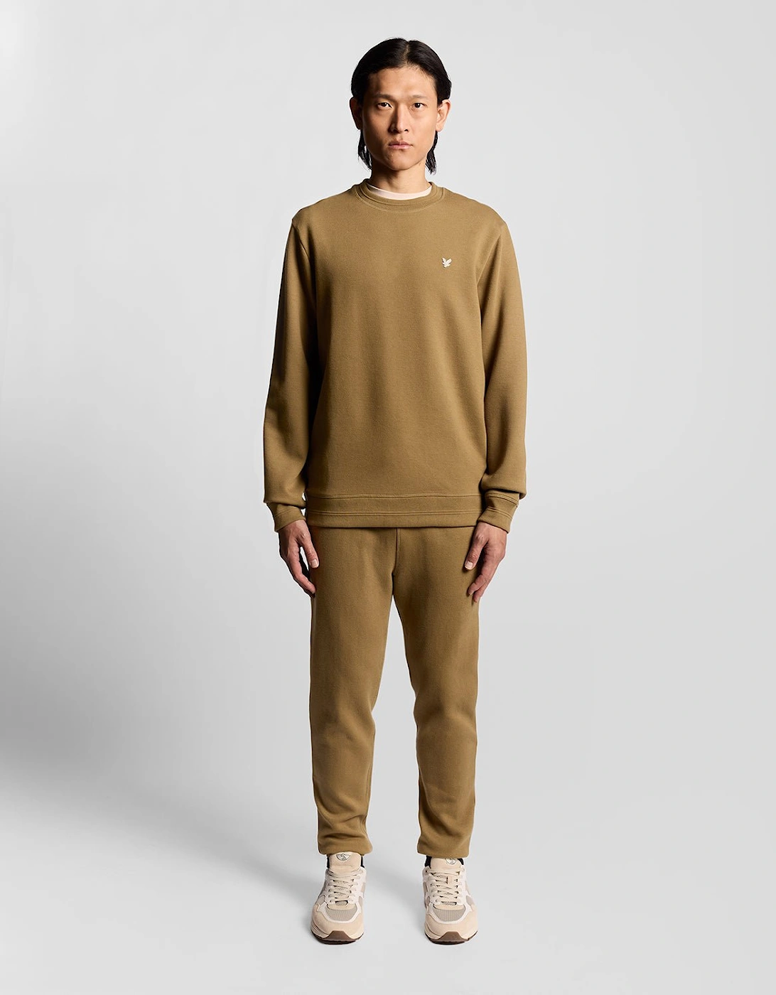 Diagonal Weave Crew Neck Sweatshirt, 3 of 2