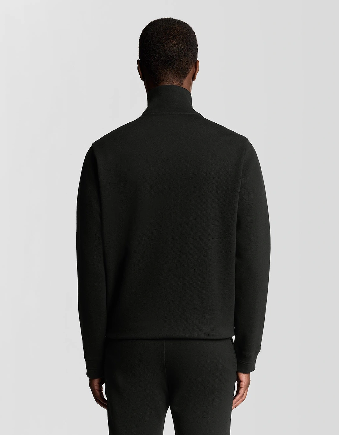 Diagonal Weave Track Jacket