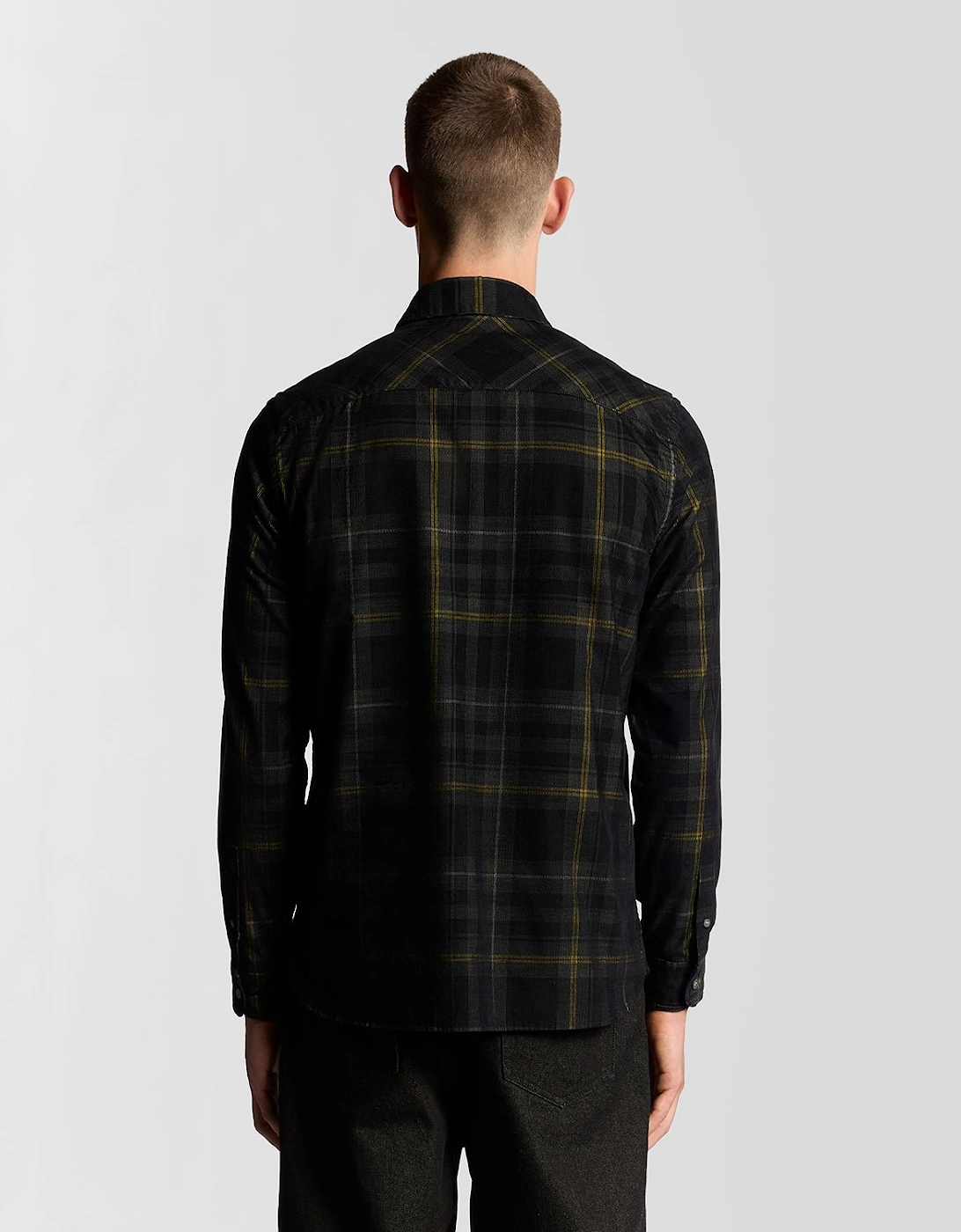 Tartan Check Corduroy Shirt