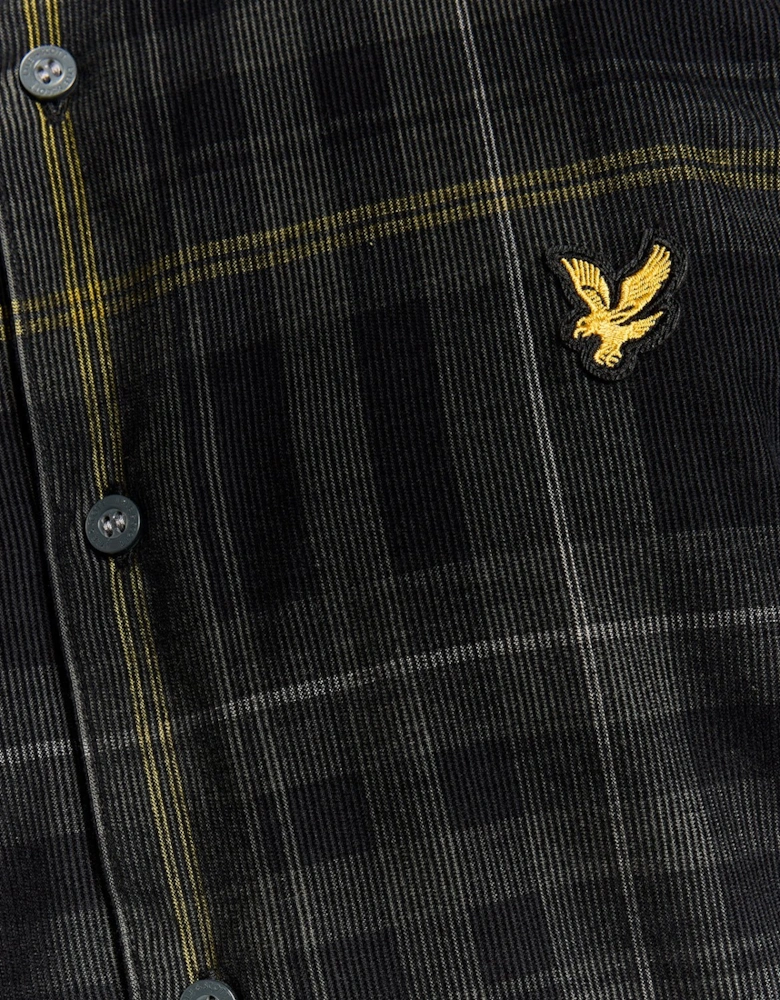 Tartan Check Corduroy Shirt