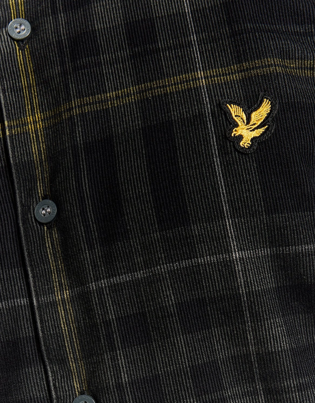 Tartan Check Corduroy Shirt