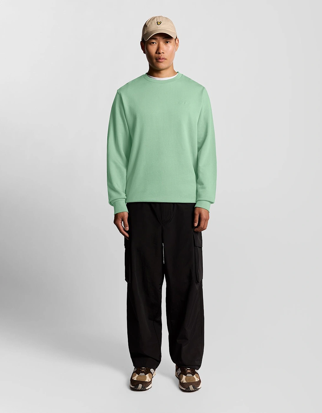 Superfine Cotton Script Sweatshirt