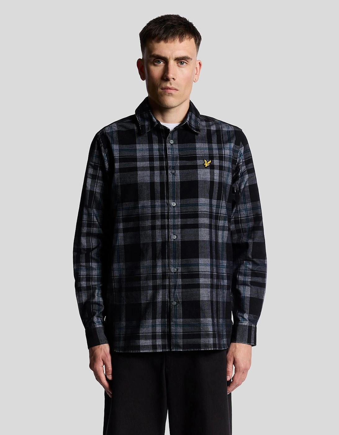 Tartan Check Corduroy Shirt, 7 of 6