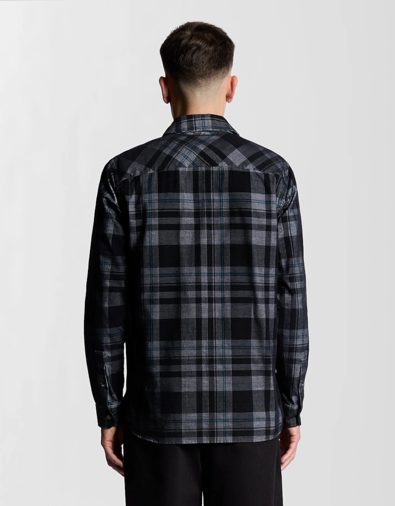 Tartan Check Corduroy Shirt