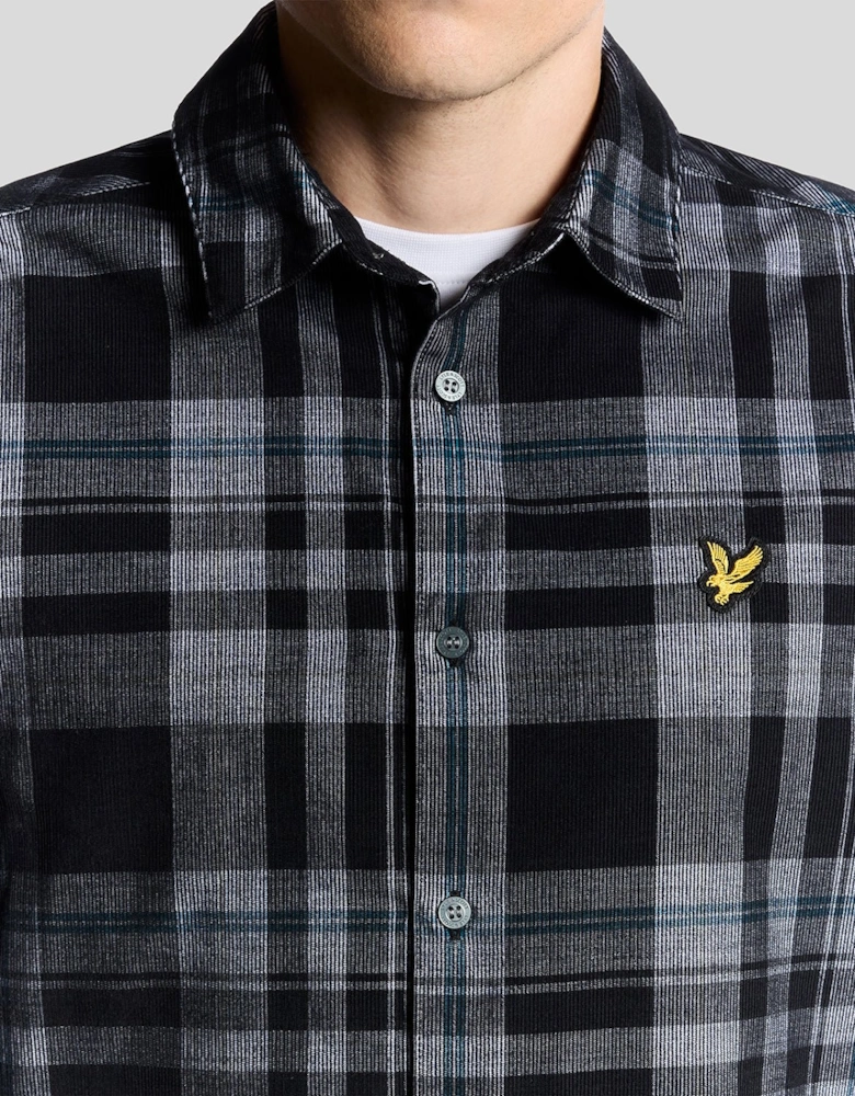 Tartan Check Corduroy Shirt
