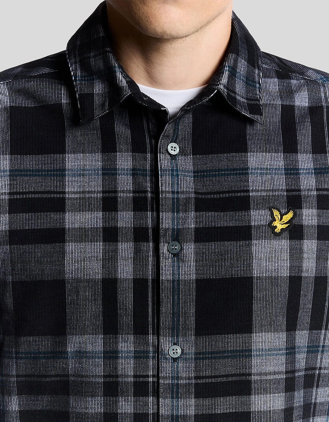 Tartan Check Corduroy Shirt
