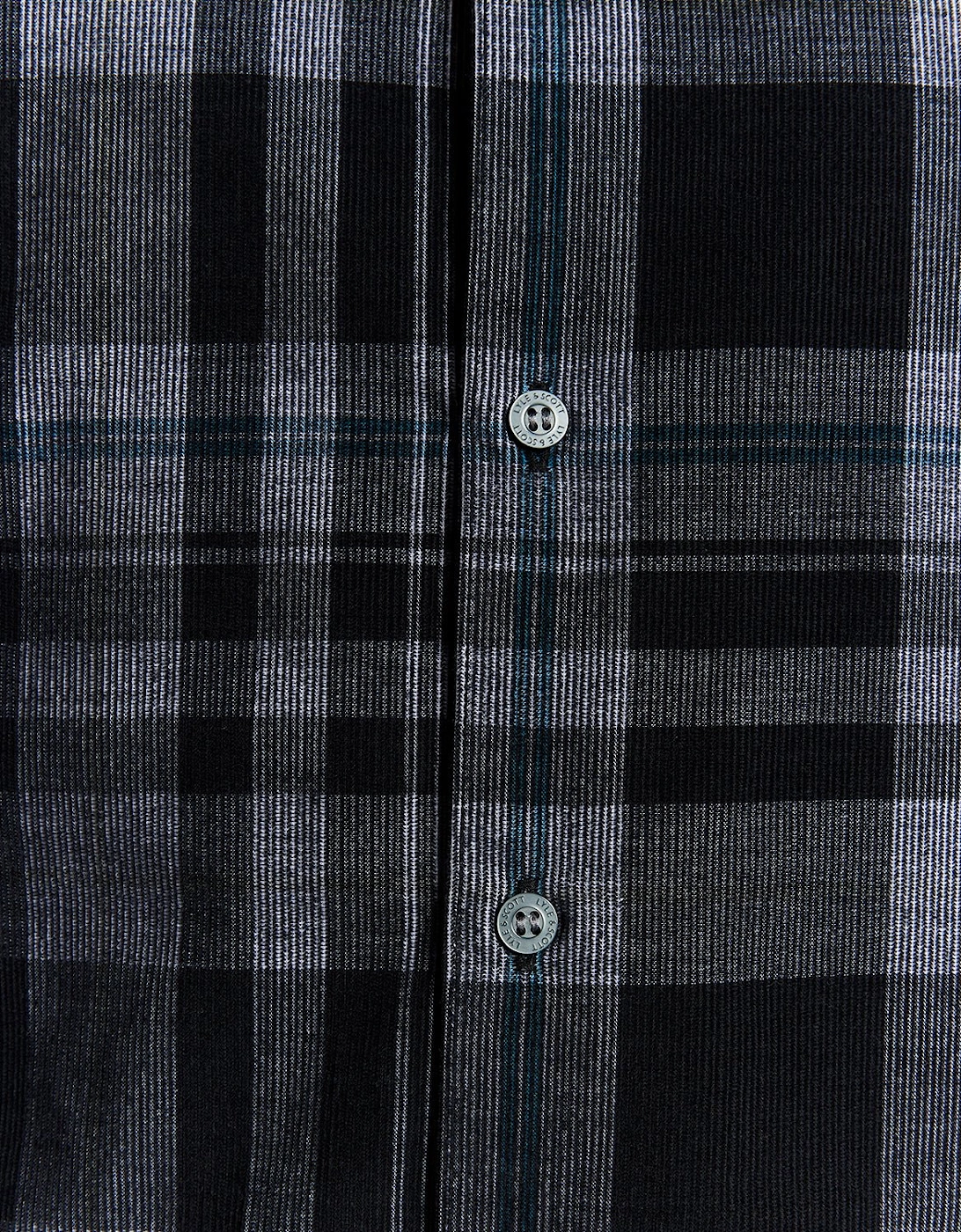 Tartan Check Corduroy Shirt
