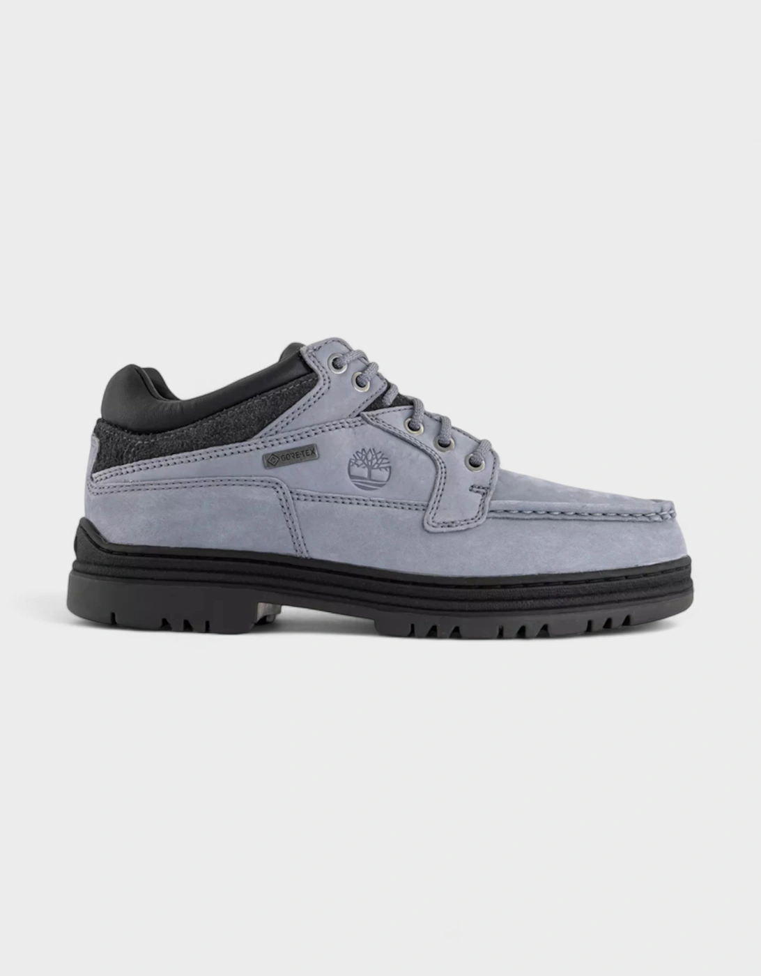 Moc Toe Mid Lace Up Gore-Tex Boots Purple Nubuck, 5 of 4