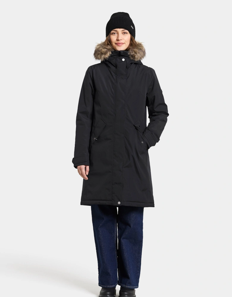 Erna Womens Parka - Black 060