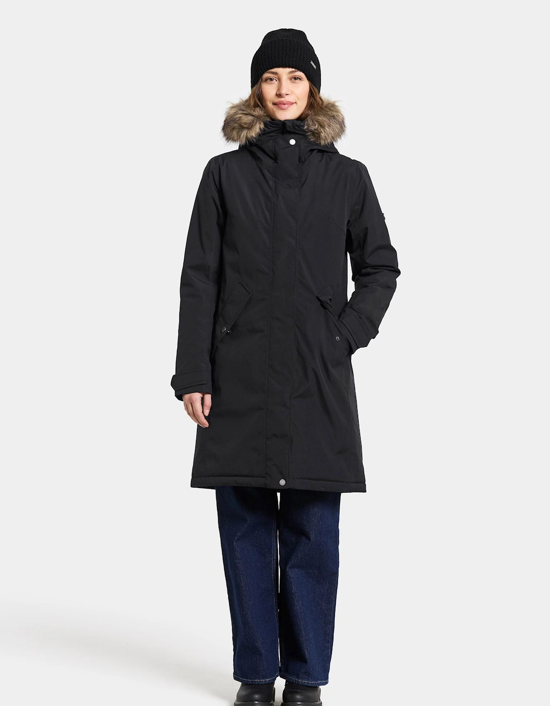 Erna Womens Parka - Black 060, 2 of 1