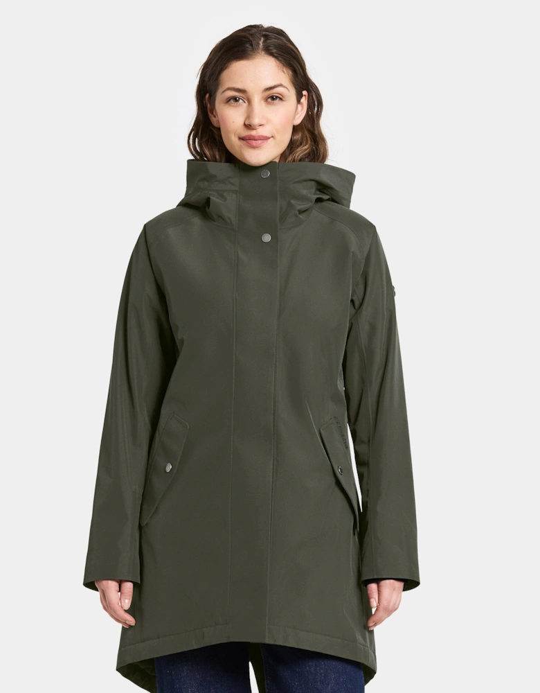 Alana Womens Parka - Deep Green 300