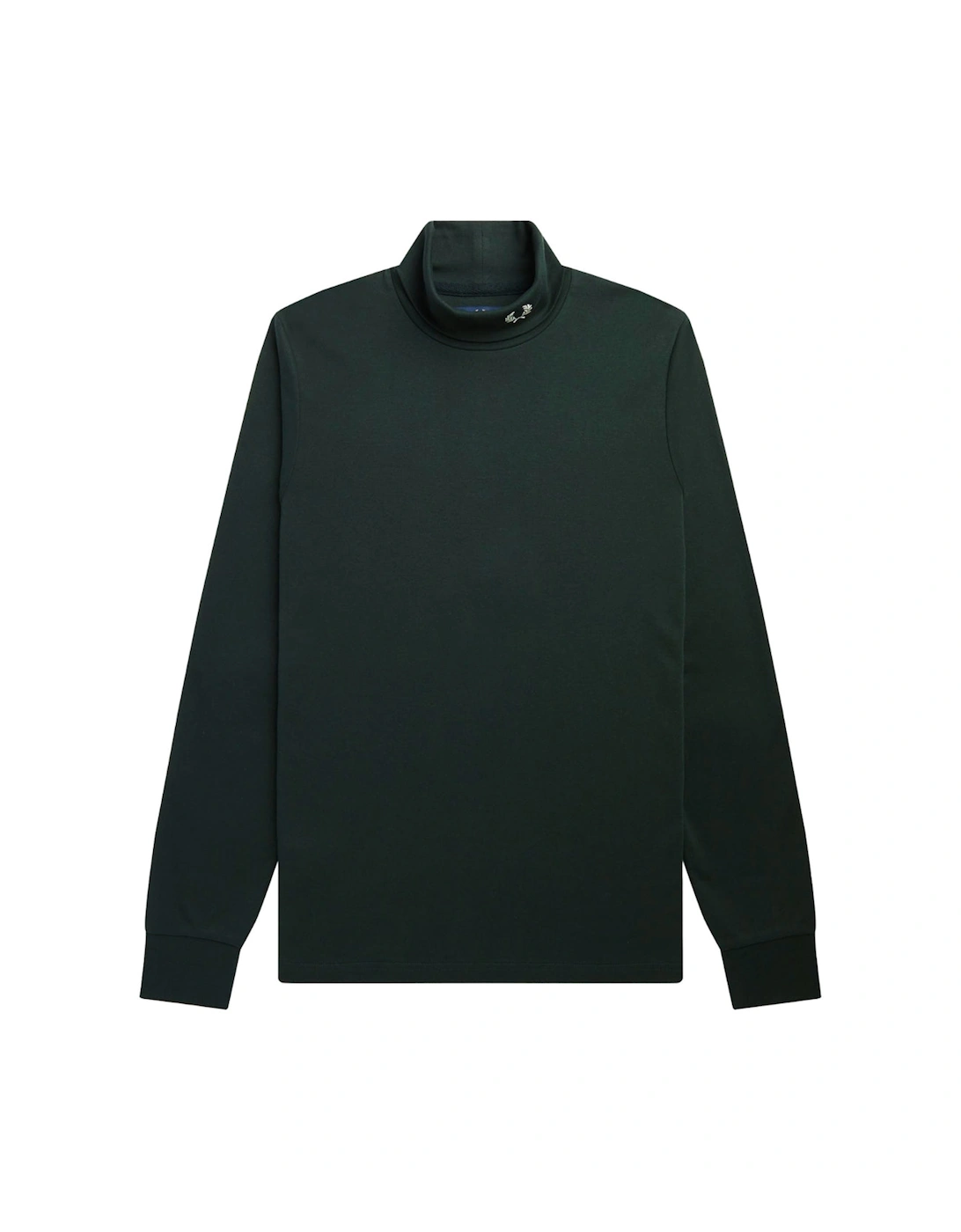 Night Green Roll Neck Long Sleeve T-Shirt, 4 of 3