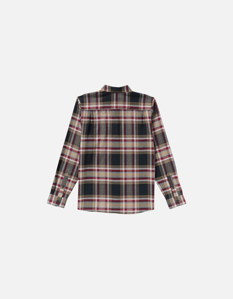 Netastone Flannel Shirt - Antique Black