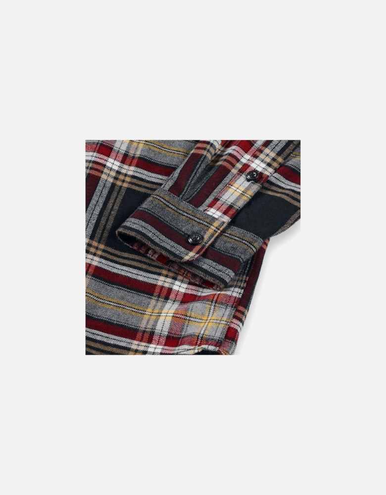 Netastone Flannel Shirt - Antique Black