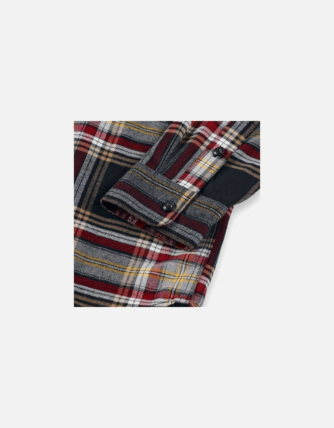 Netastone Flannel Shirt - Antique Black