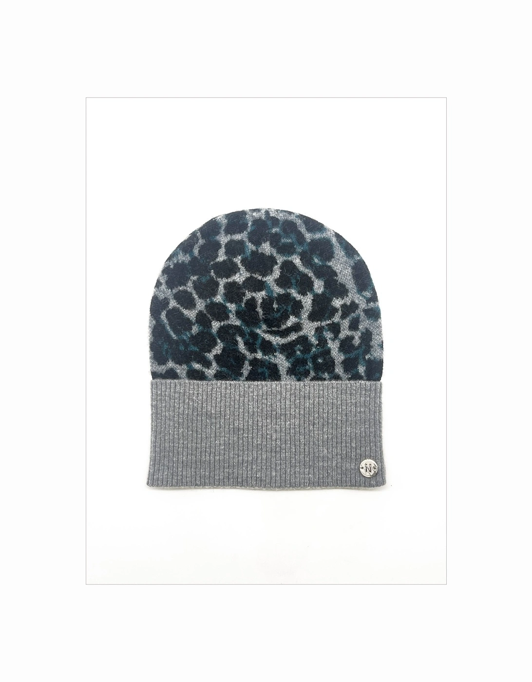 Darcy Leopard Beanie - Grey Mix, 7 of 6