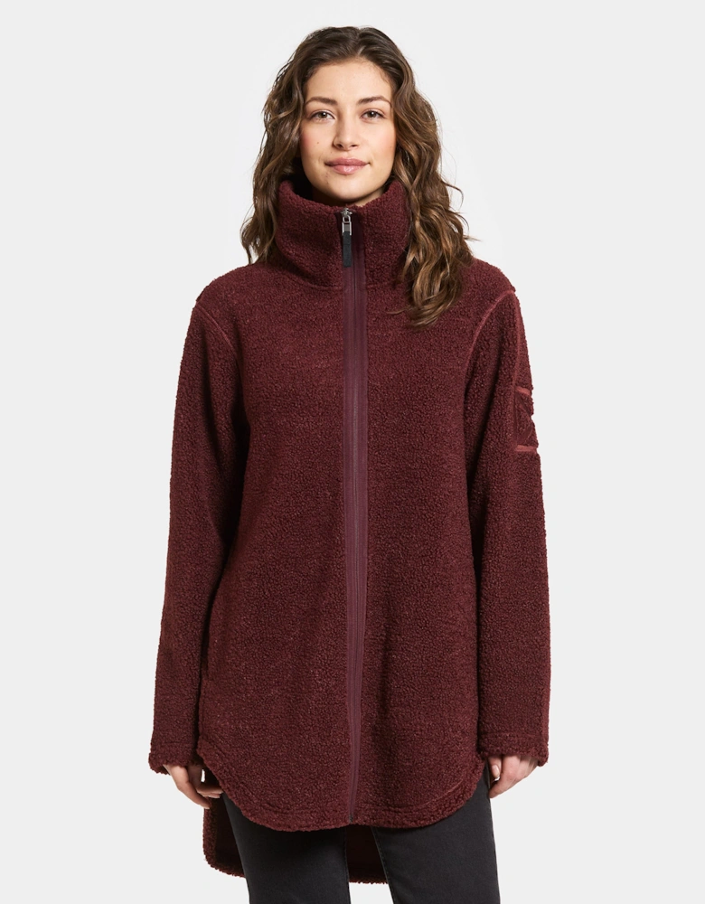 Umi 3 Womens Full Zip Fleece - Old rust 147