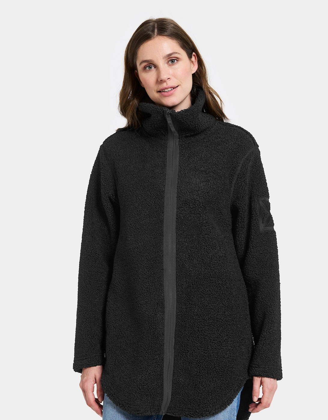 Didriksons Women's Black Umi 3 Full Zip Fleece - 060 - : 12