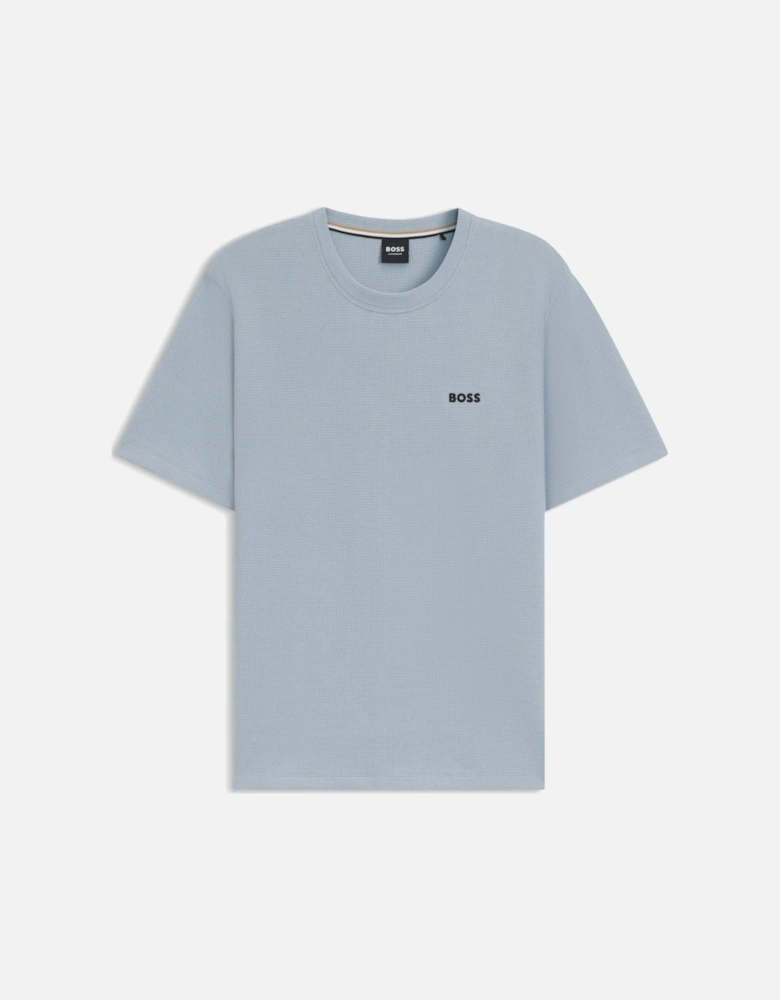Boss Waffle T-Shirt, Open Blue
