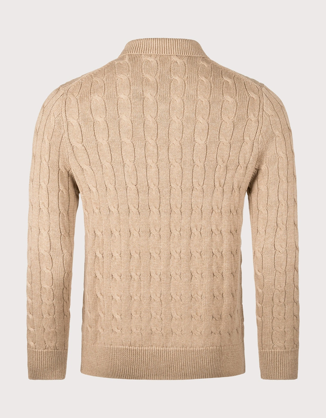Cable Knit Cotton Cardigan