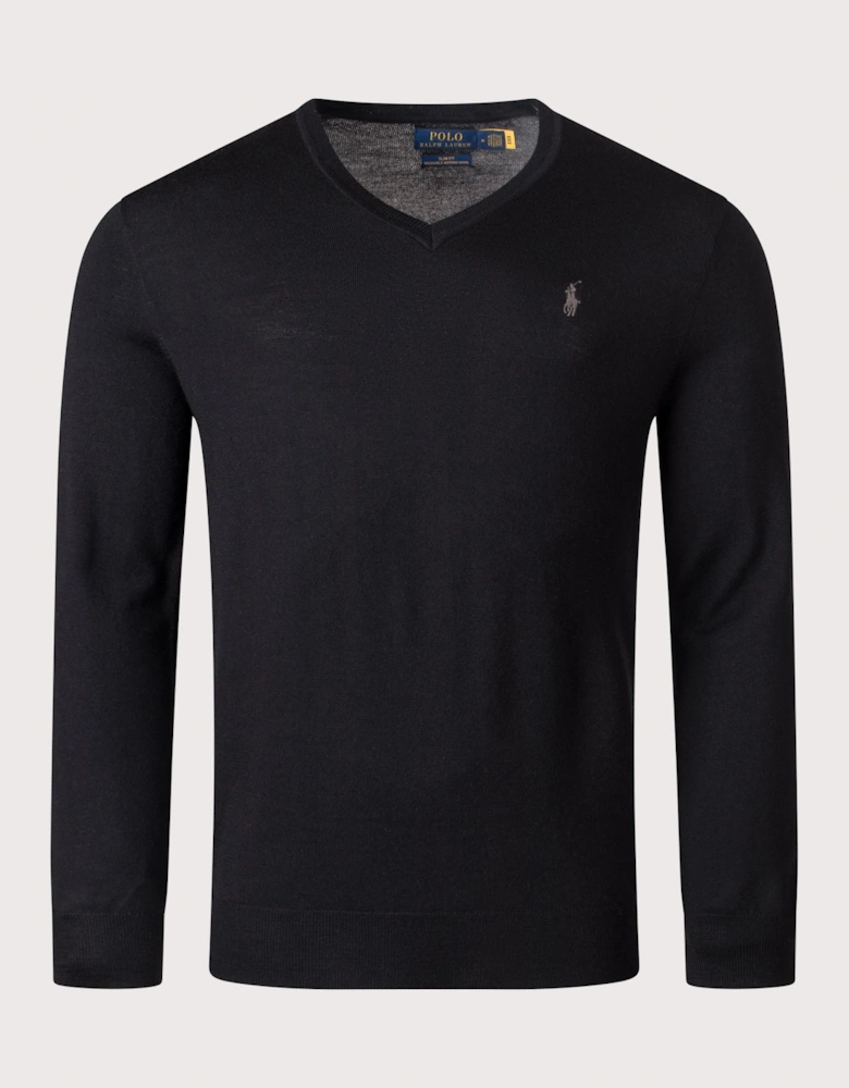 Slim Fit Wool Sweatshirt