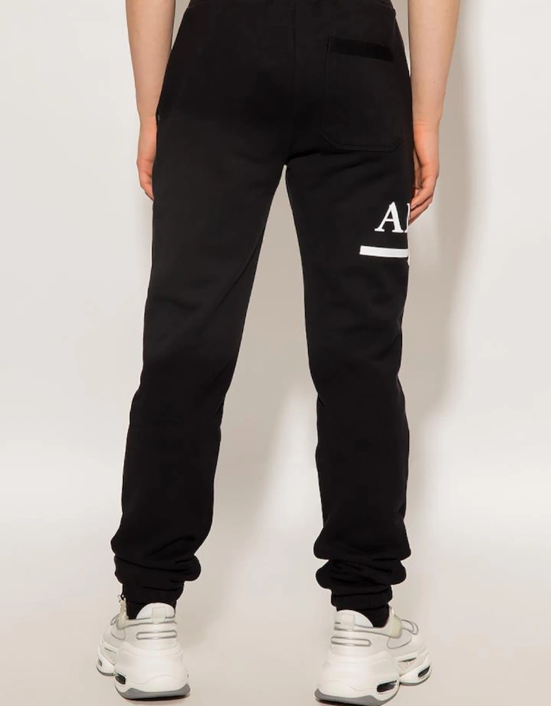 MA Bar Joggers in Black