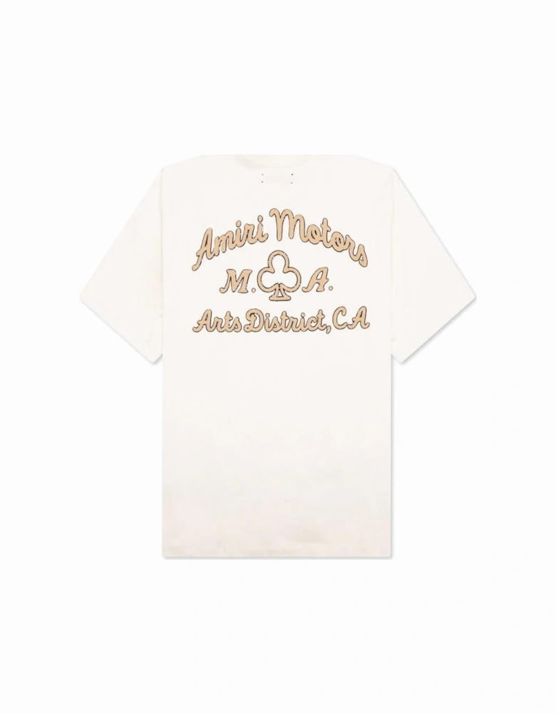 Motors T-Shirt in Alabaster