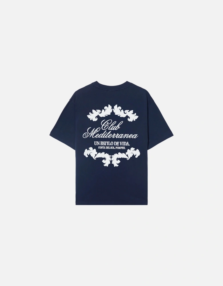 Navy Club Mediterranea Boxy T-Shirt