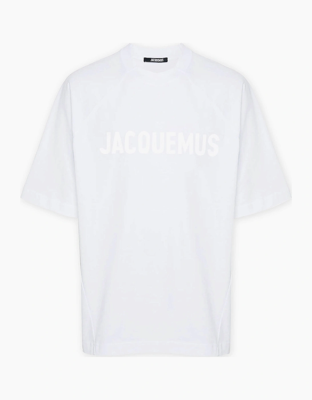 Men's Men's White Jacquemus Les Classiques Typo T-Shirt - Size: 44