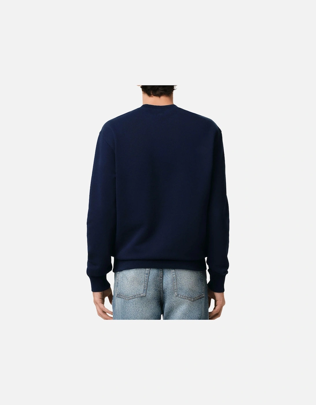 Men's Bleu Nuit 'Ami De Coeur' Red Logo Sweatshirt