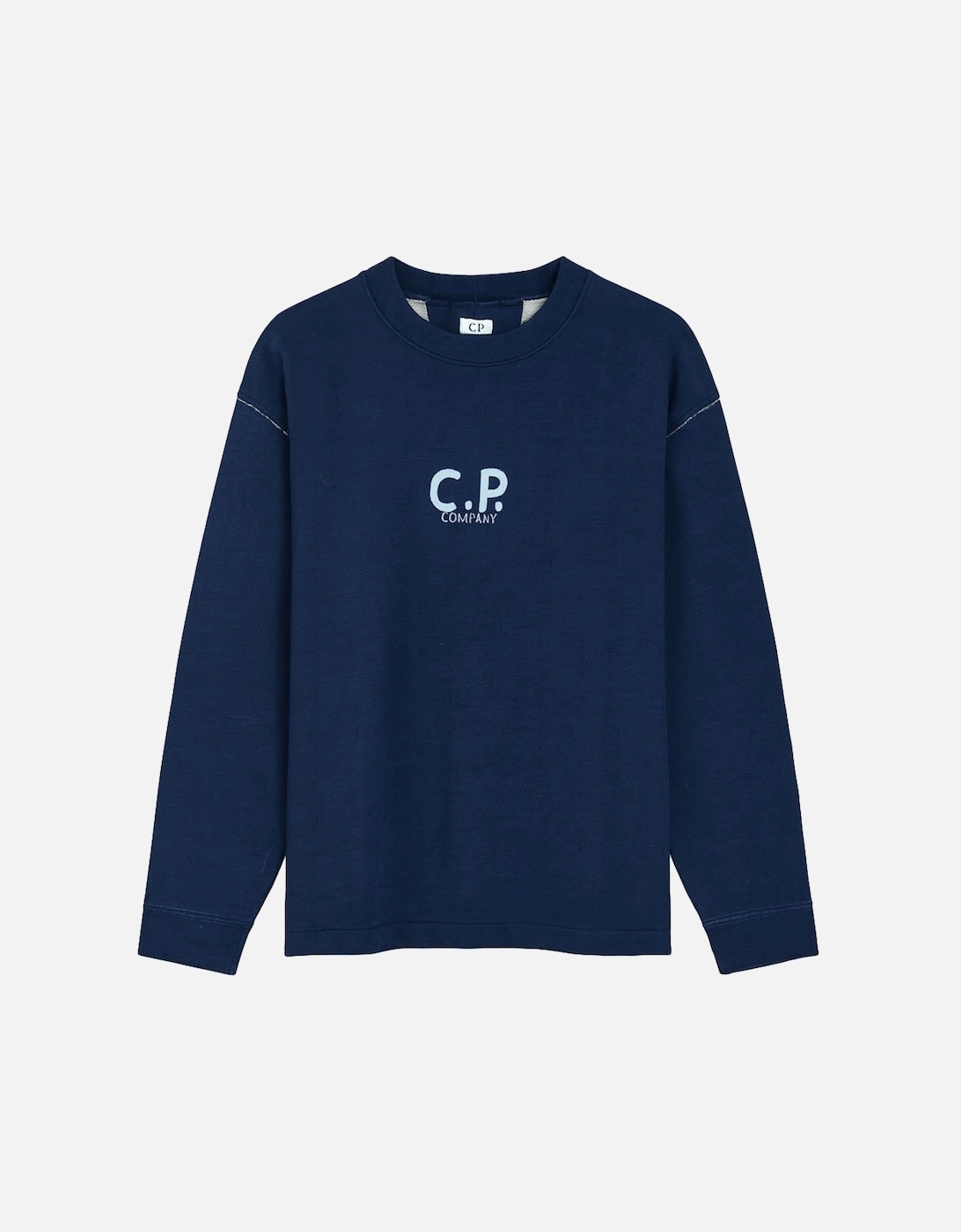Men's C.P. Company 16CMSS183A Indigo Blue Sweatshirt, 5 of 4