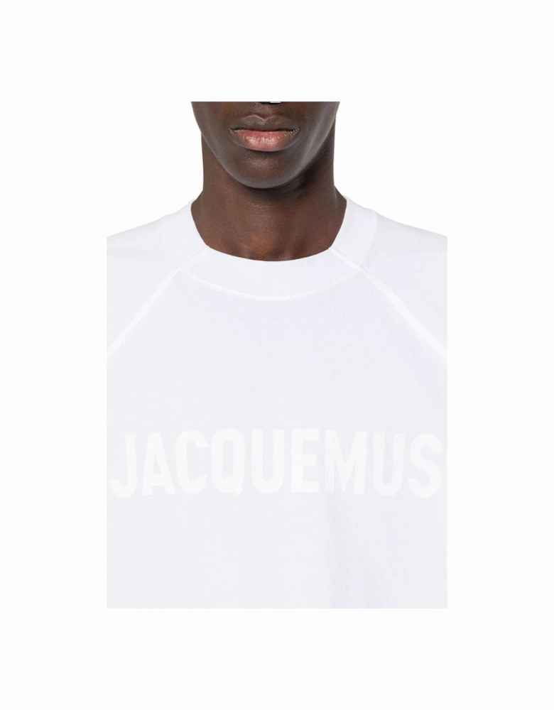 Men's White Les Classiques Typo T-Shirt