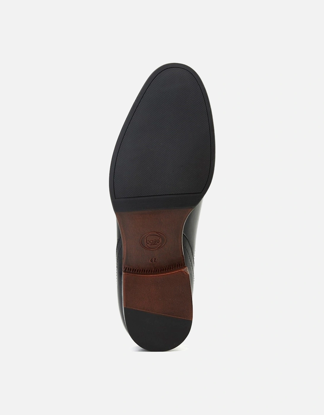 London Whittle Leather Men's Black Boots