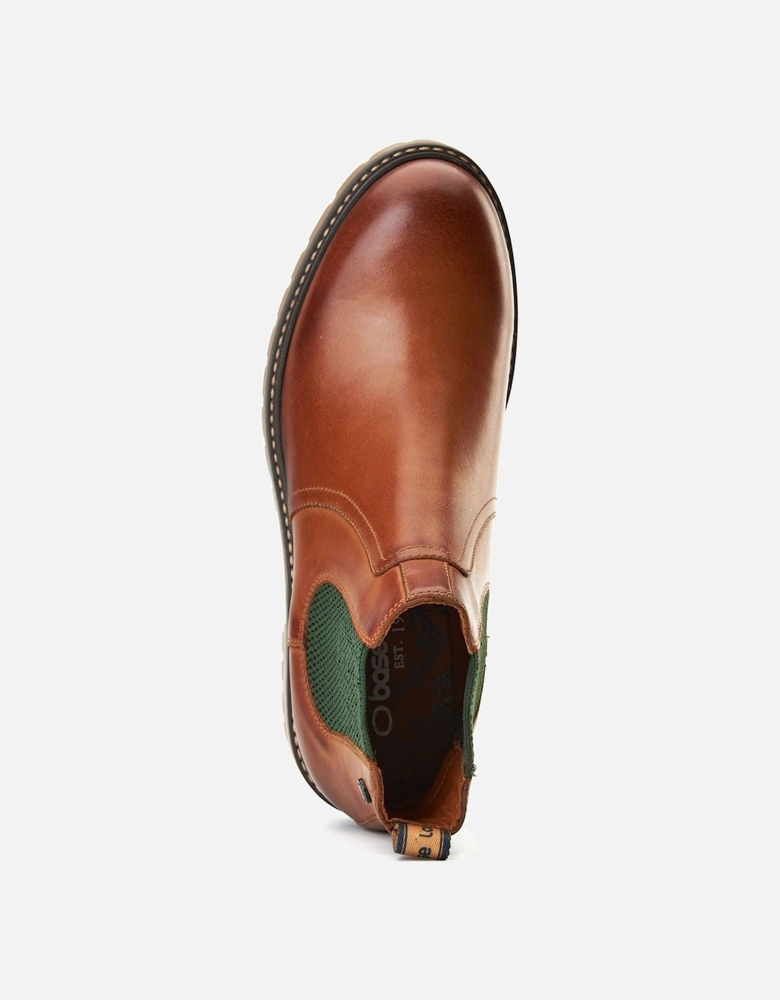 London Zinc Leather Men's Tan Boots