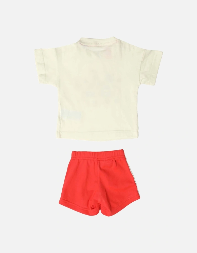 Juniors Essentials Allover IFruit Print Tee Set