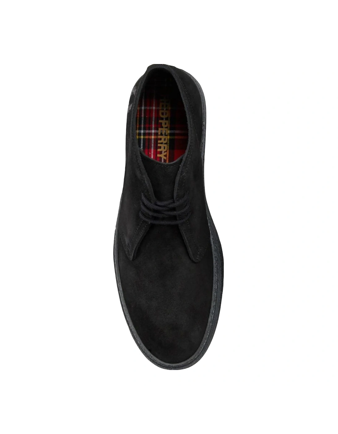 Suede Hawley Low Black Shoes