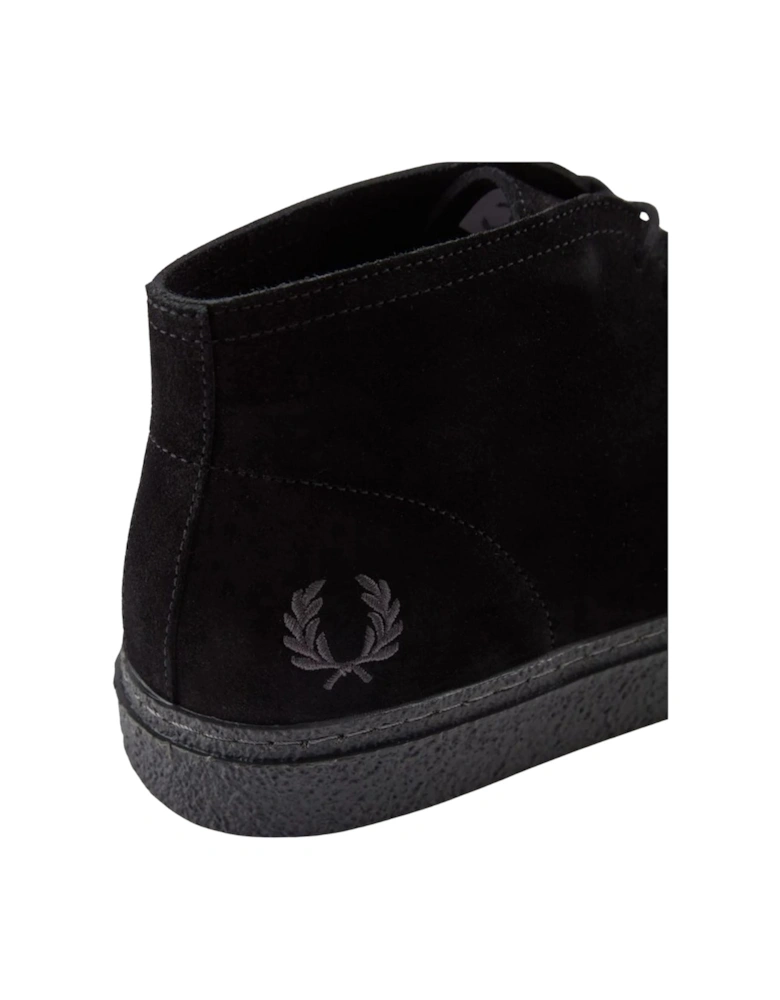 Suede Hawley Low Black Shoes