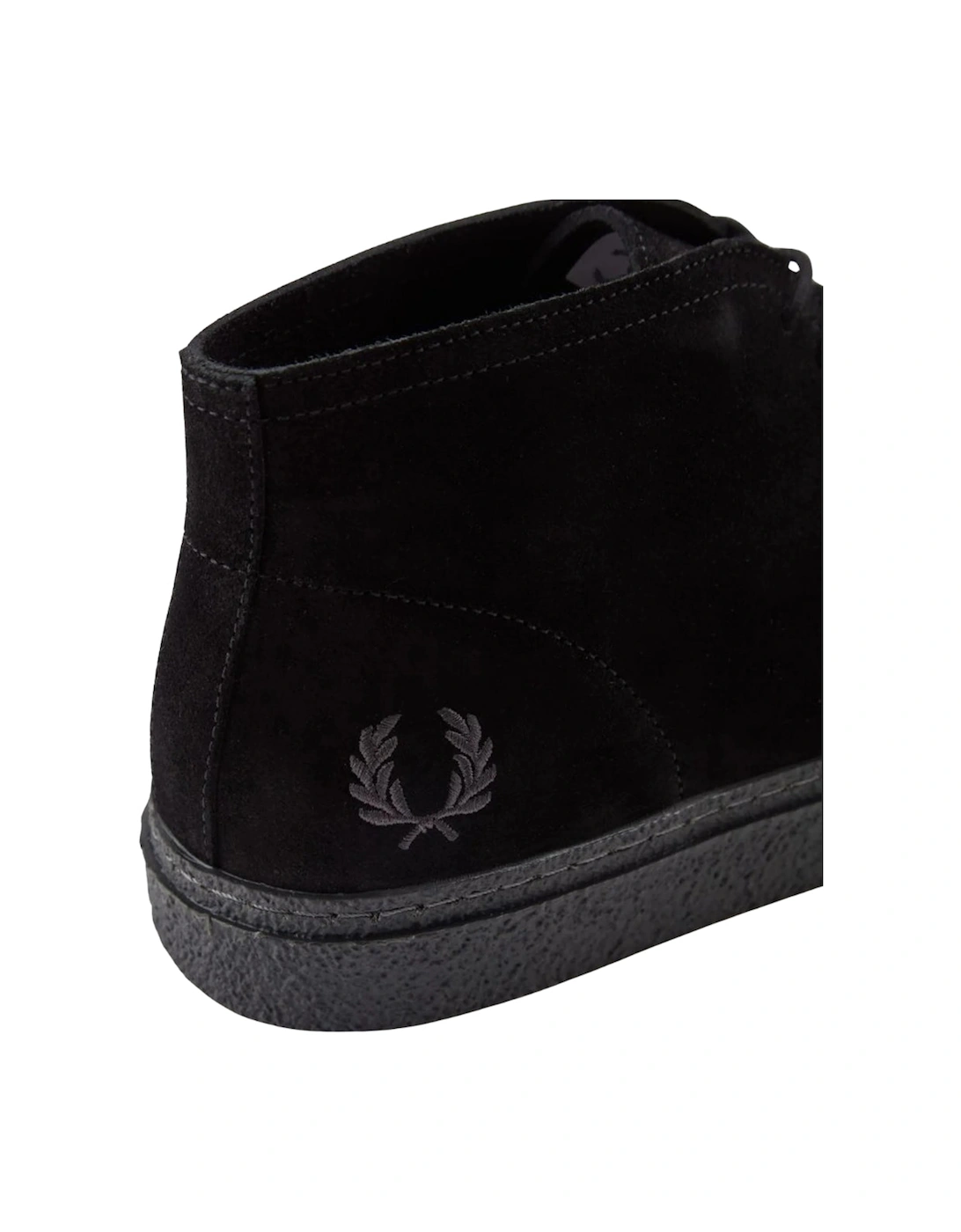 Suede Hawley Low Black Shoes