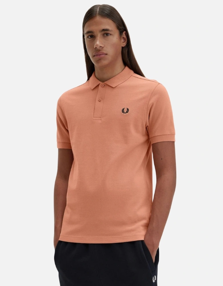 Plain Light Rust Polo Shirt