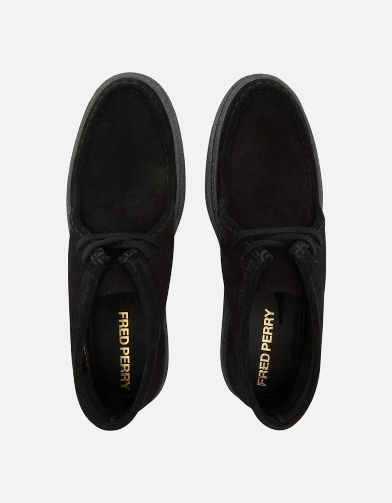 Dawson Mid Suede Black Shoes