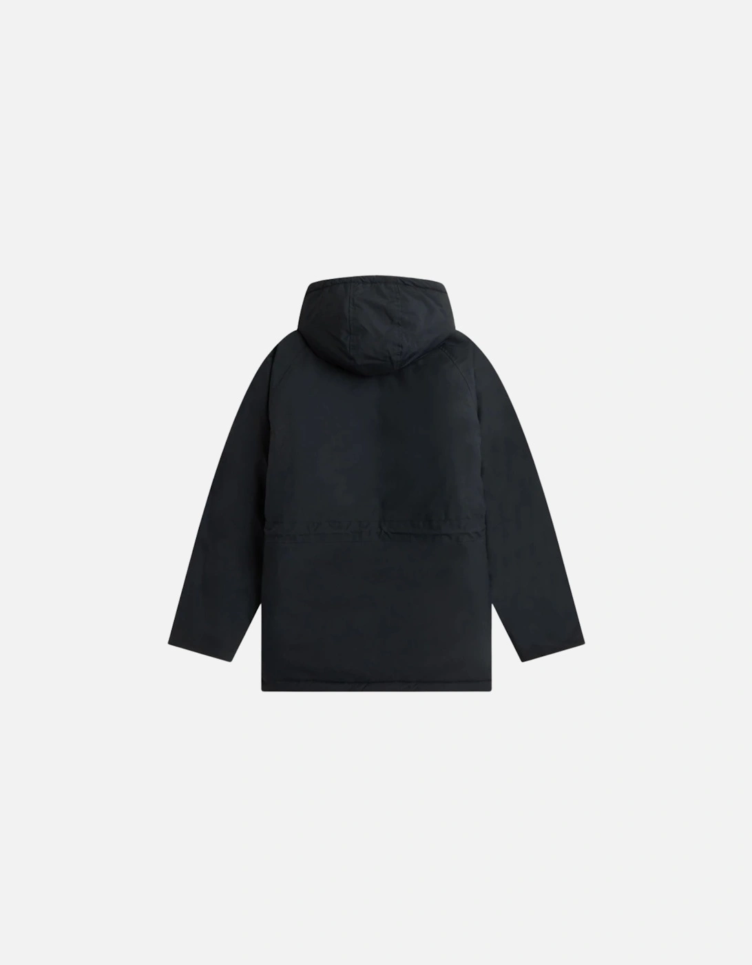 Padded Zip Through Black Jacket