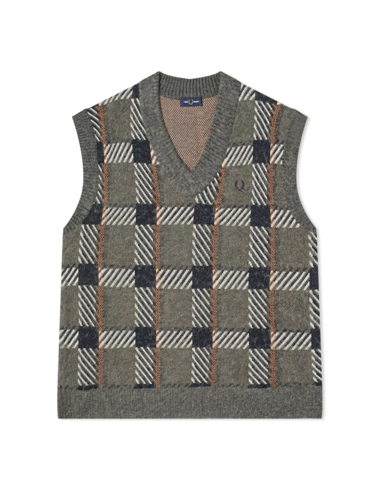 Glitch Tartan Field Green United Tank Vest