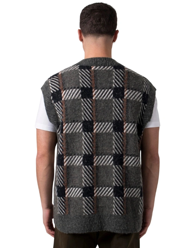 Glitch Tartan Field Green United Tank Vest