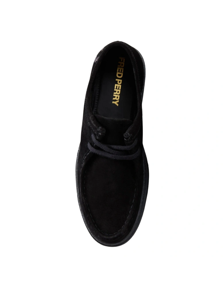 Suede Low Dawson Black Shoes
