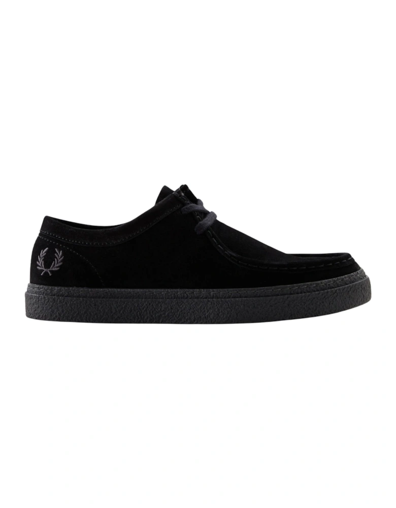 Suede Low Dawson Black Shoes