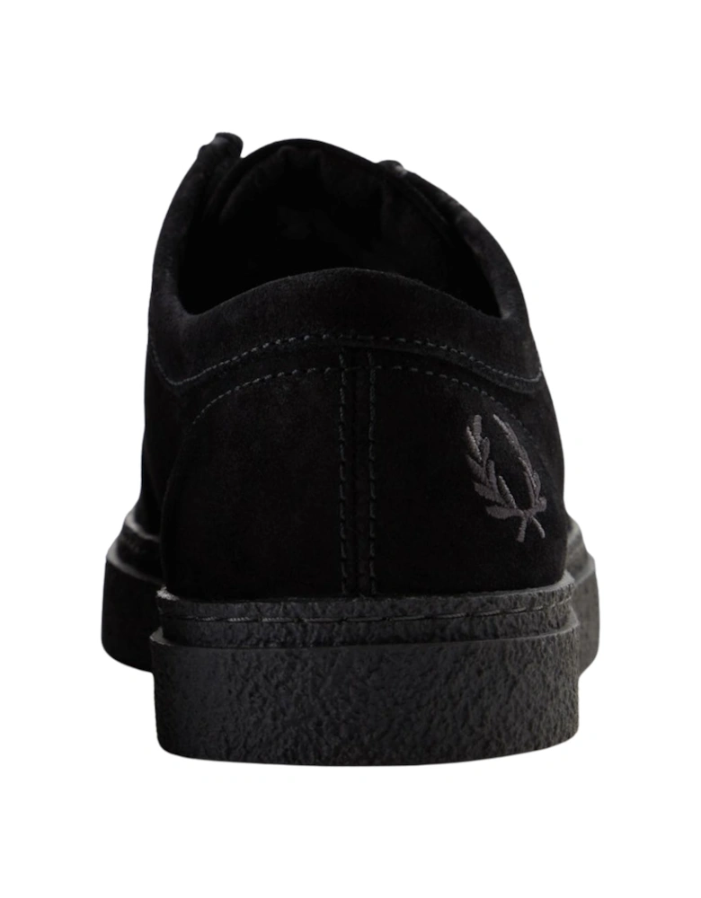 Suede Low Dawson Black Shoes