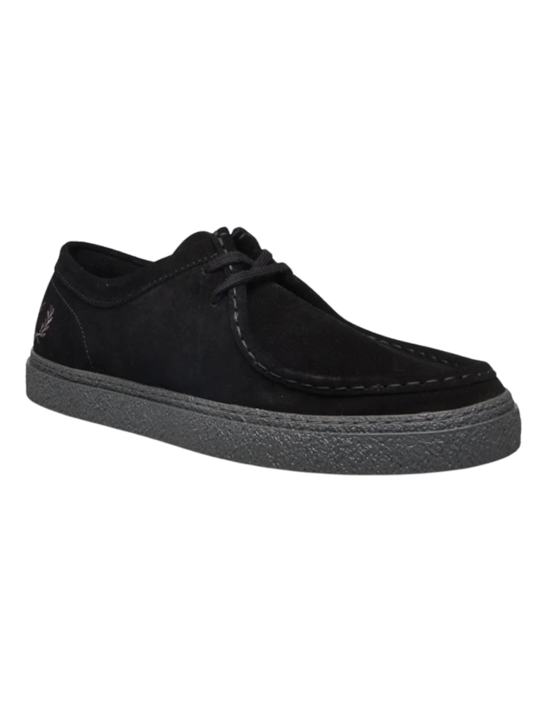 Suede Low Dawson Black Shoes