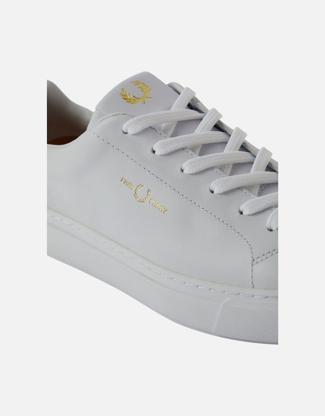 Classic Logo Plain White Sneaker